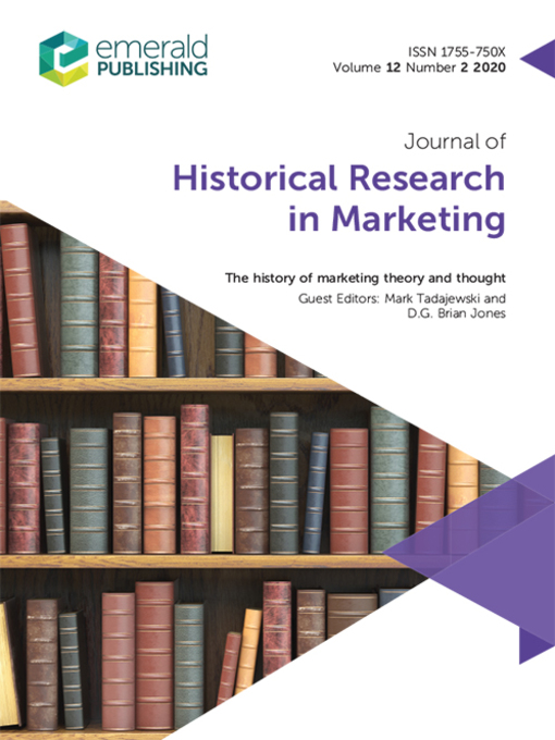 Title details for Journal of Historical Research in Marketing, Volume 12, Number 2 by D.G. Brian Jones - Wait list